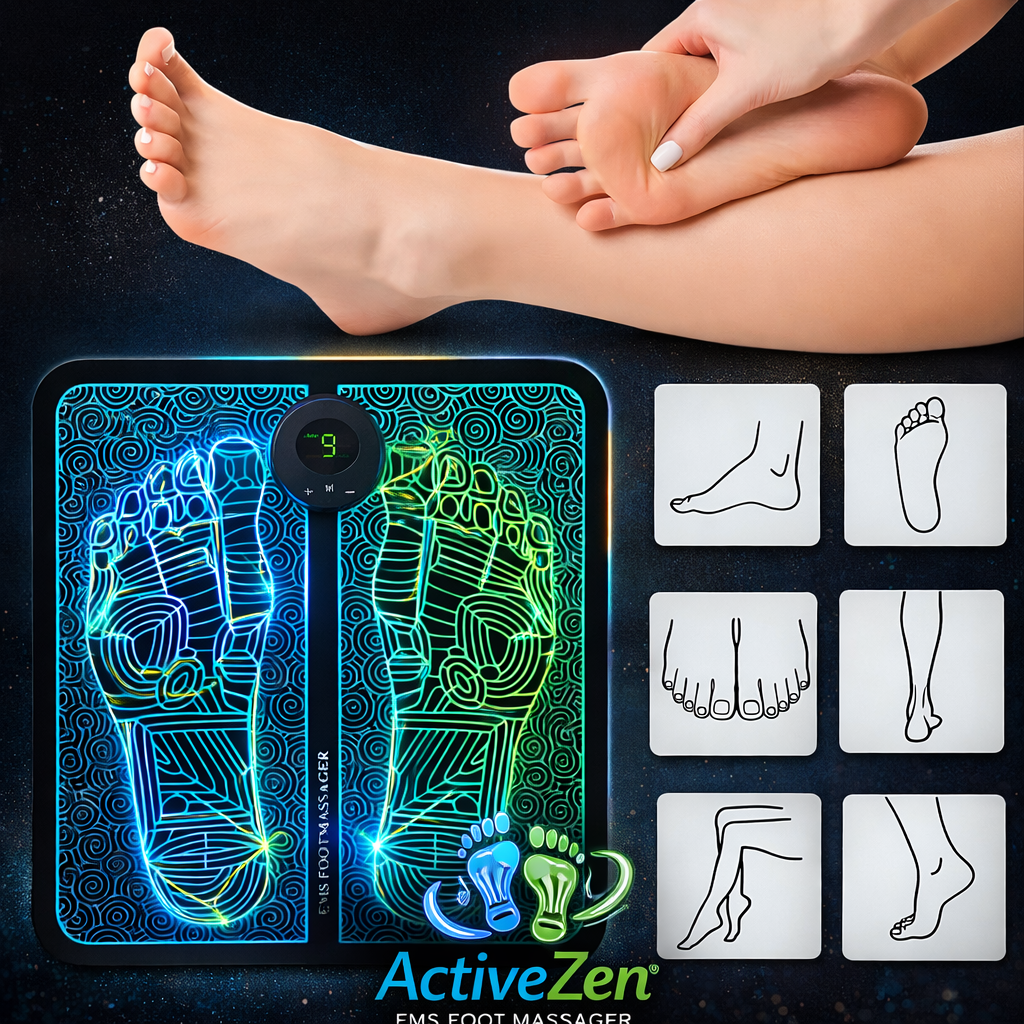 TAPETE TERAPÉUTICO MASAGEADOR DE PIES