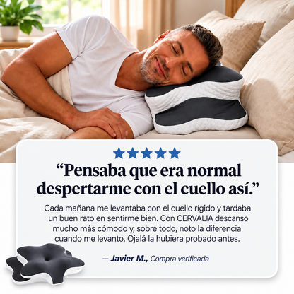 Almohada Ortopédica Cervalia™ | Despierta Sin Dolor de Cuello